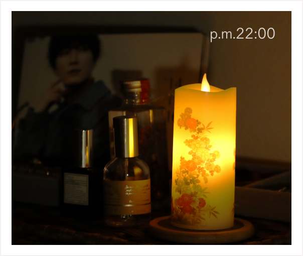 夜のいろはあかり